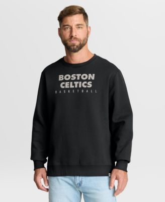 Мужской пуловер-свитшот Fanatics Boston Celtics Crossover Collection, черный