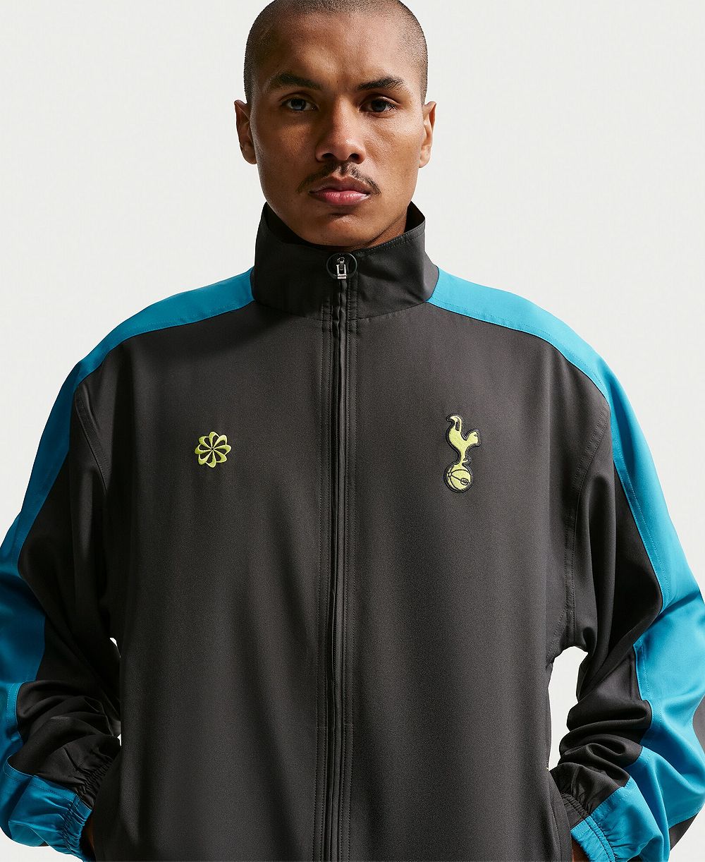 Nike Men's Black Tottenham Hotspur 2025/26 Full-Zip Track Jacket