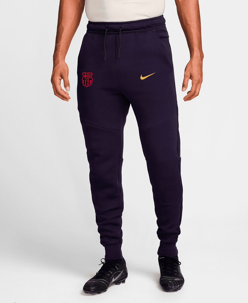 Nike Men's Navy Barcelona Tech Fleece Jogger Pants