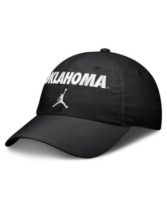Jordan Men's and Women's Black Oklahoma Sooners 2026 On-Field Gameday Club Adjustable Hat