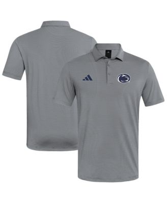 Adidas Men's White Penn State Nittany Lions Ultimate365 Stripe Polo Shirt