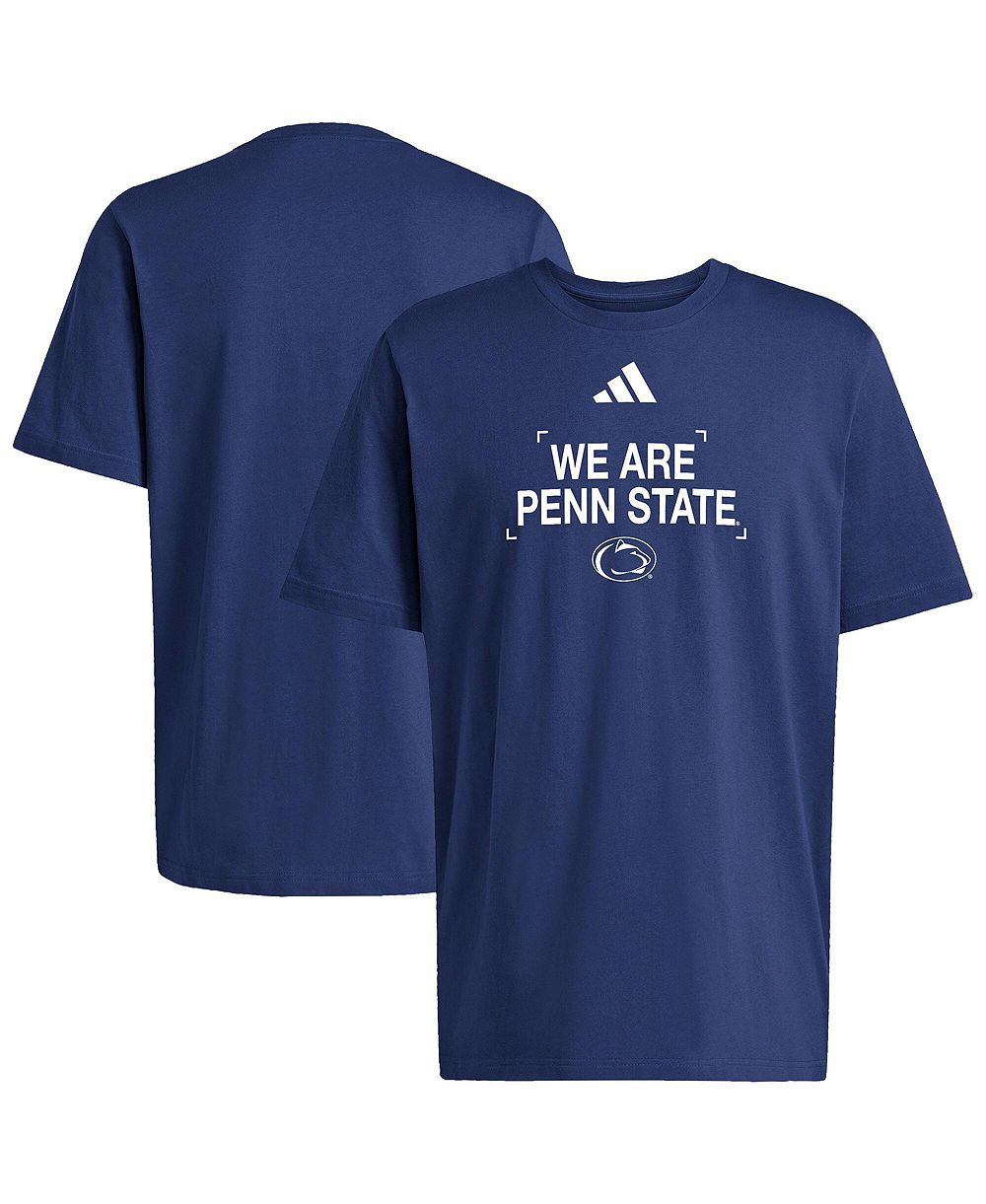 Adidas Men's Navy Penn State Nittany Lions Slogan Cotton T-Shirt