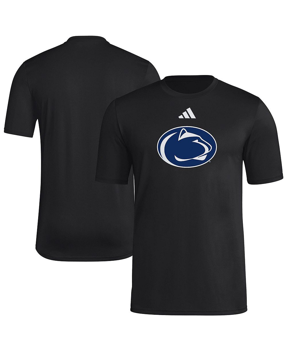 Adidas Men's Black Penn State Nittany Lions Primary Logo Polyester T-Shirt
