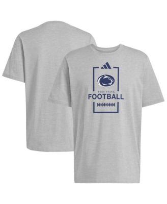 Adidas Men's Gray Penn State Nittany Lions Football Cotton T-Shirt
