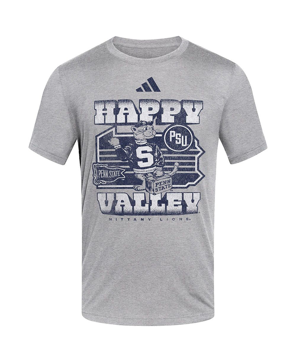 Adidas Men's Gray Penn State Nittany Lions Happy Valley Blend T-Shirt