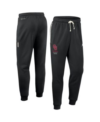 Jordan Men's Black Oklahoma Sooners 2026 Sideline Standard Issue Dri-FIT Taper Pants