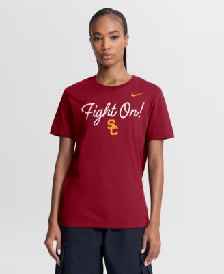 Женская футболка Nike USC Trojans Script Mantra Logo Cardinal