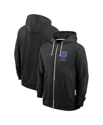 Мужское худи Nike Black Duke Blue Devils 2026 Sideline Standard Issue Dri-FIT Full-Zip