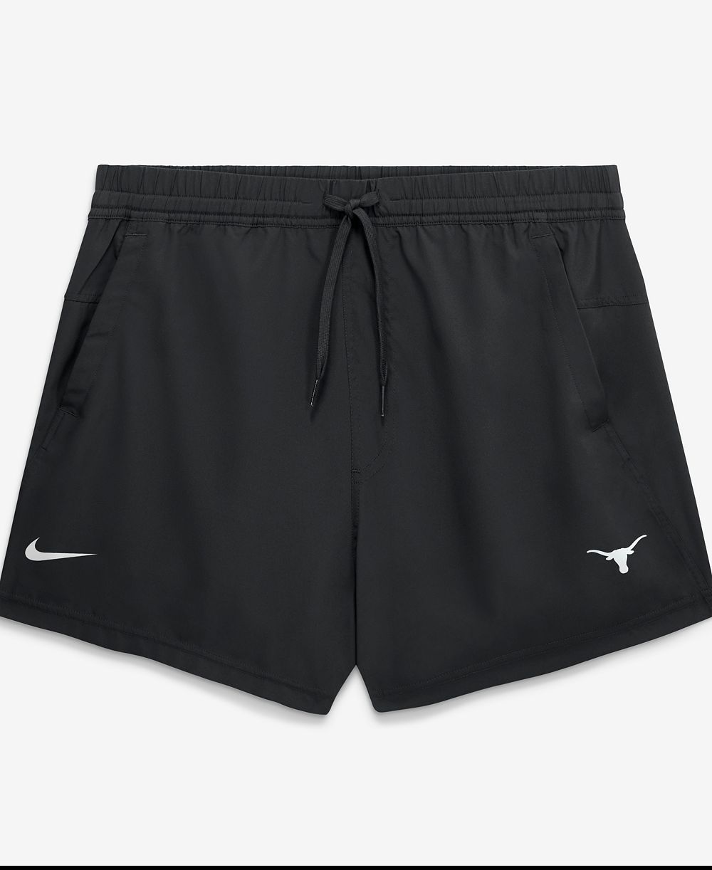 Nike Men's Anthracite Texas Longhorns Primary Logo Form Shorts