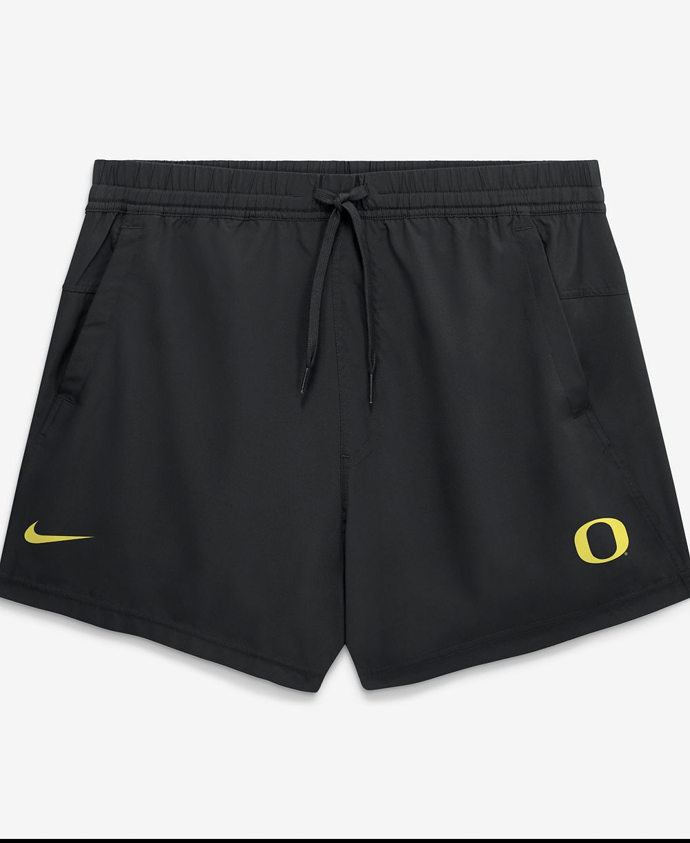 Мужской шорты Nike Black Oregon Ducks Primary Logo Form