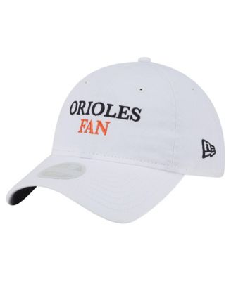 Женская бейсболка New Era Baltimore Orioles 9TWENTY White