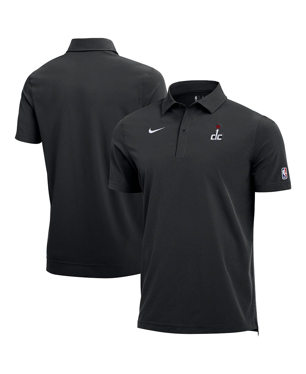 Nike Men's Black Washington Wizards 2025/26 Authentic Dri-FIT Coaches Polo Shirt