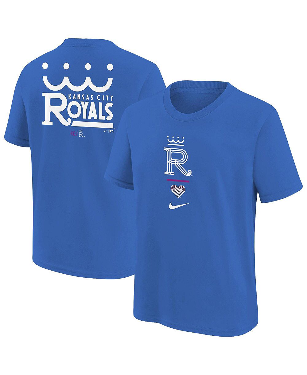 Nike Детская футболка с принтом Kansas City Royals 2026 City Connect