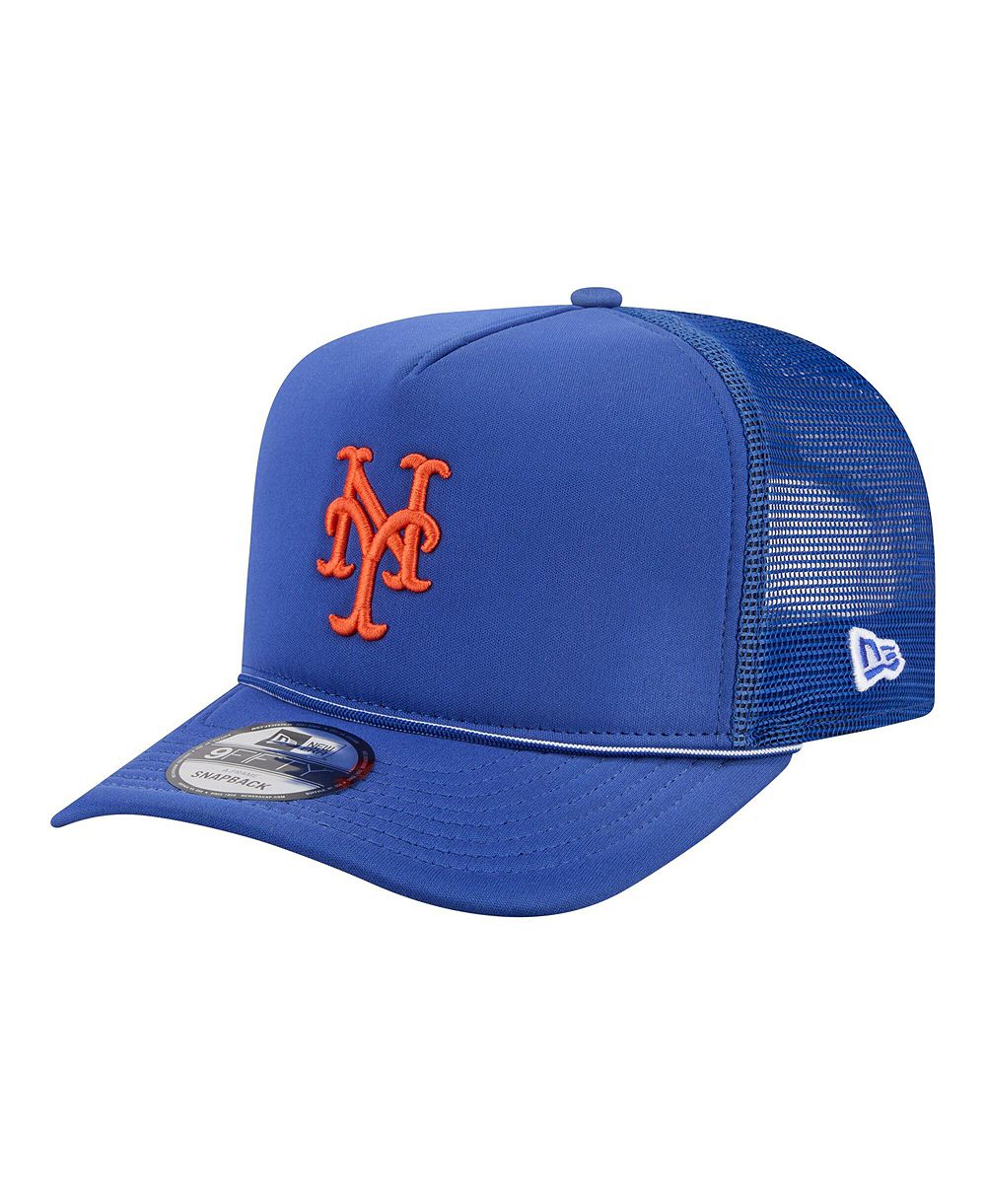 Мужская кепка-тракер New Era Royal New York Mets Worn A-Frame 9FIFTY