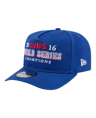 New Era Men's Royal Chicago Cubs 2016 World Series Champions Historic 9FIFTY A-Frame Snapback Hat
