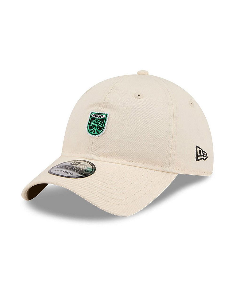 New Era Мужская регулируемая кепка Austin FC Micro Team Logo 9TWENTY Beige