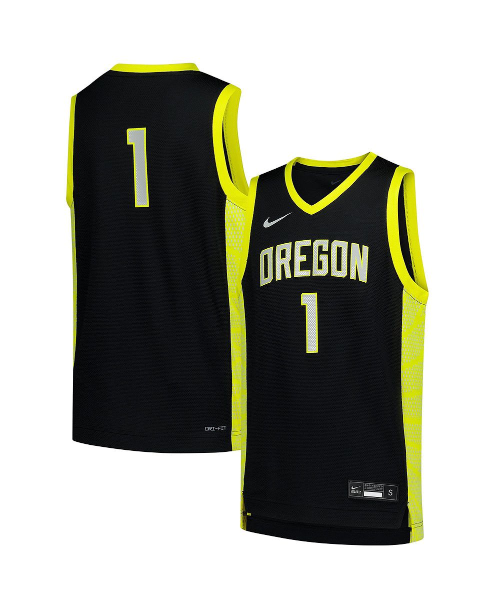 Детская джерси Nike Oregon Ducks Replica Basketball, черная