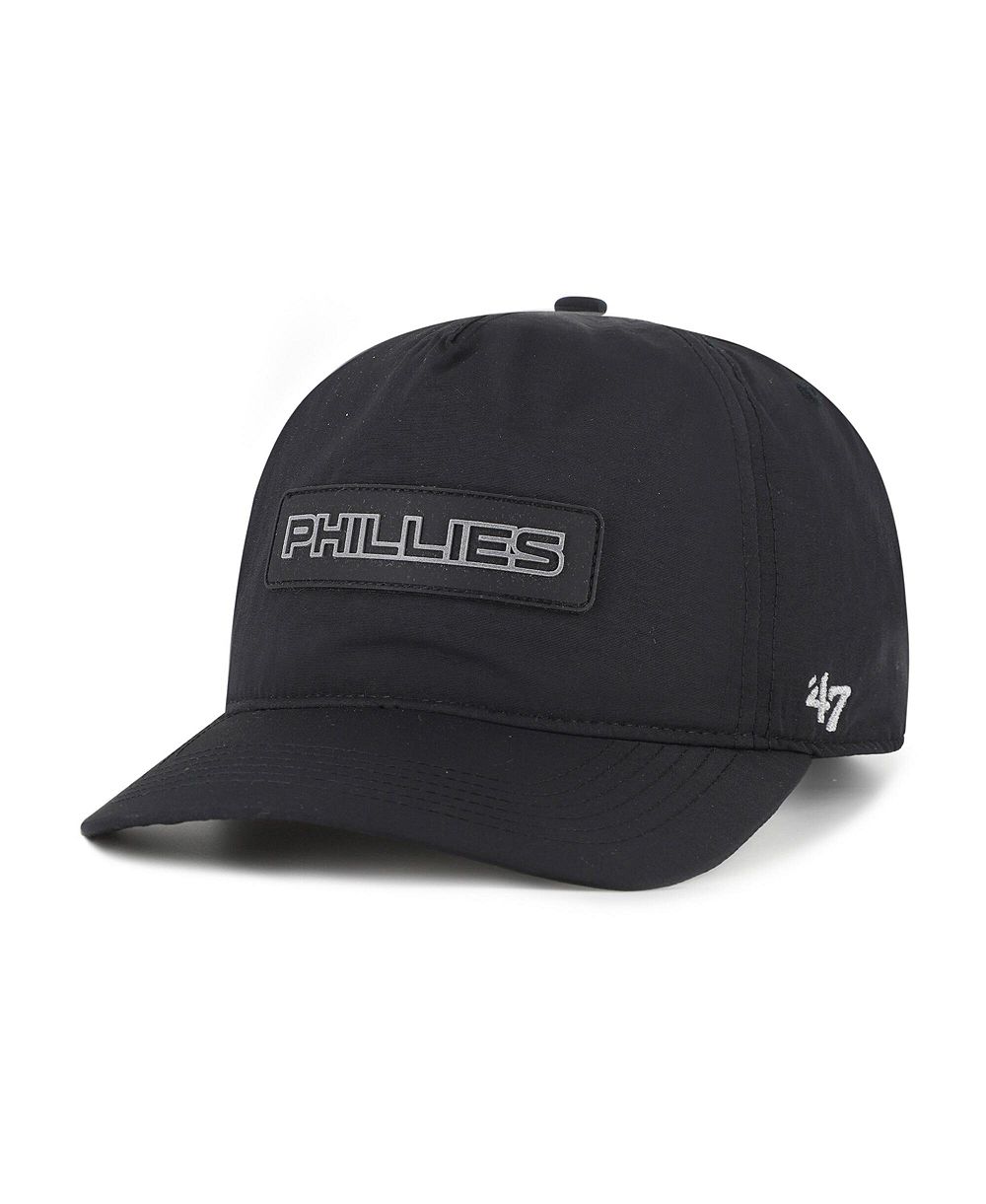 '47 Brand Men's Black Philadelphia Phillies Quiet Outdoors Hitch Adjustable Hat