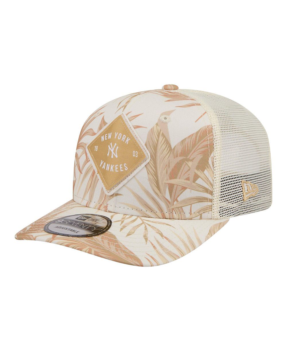 New Era Мужская бежевая кепка-тракер New York Yankees Tonal Palm COOLERA 9SEVENTY регулируемая