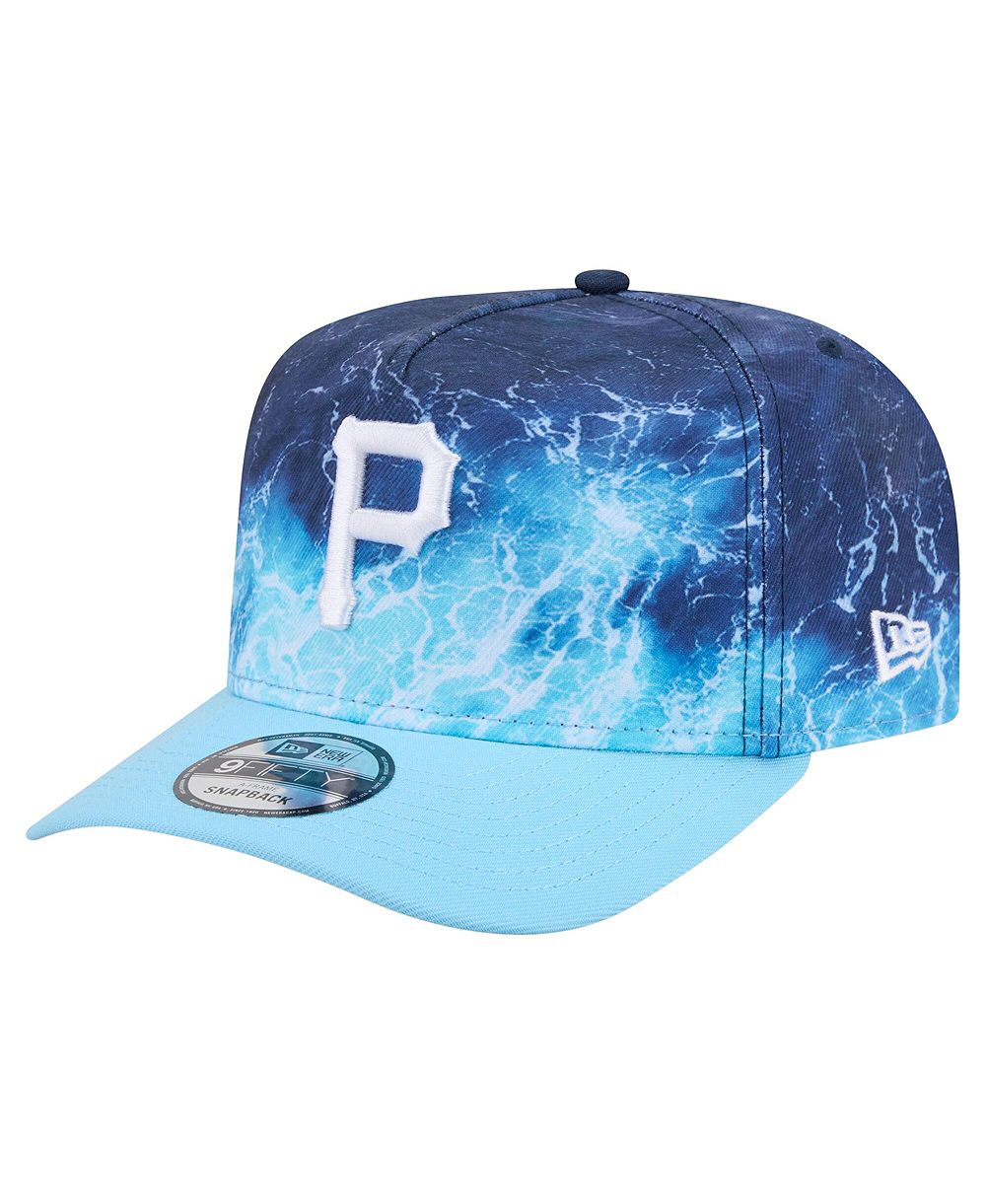 Мужская кепка New Era Pittsburgh Pirates Deep Water Pre-Curved 9FIFTY A-Frame Snapback