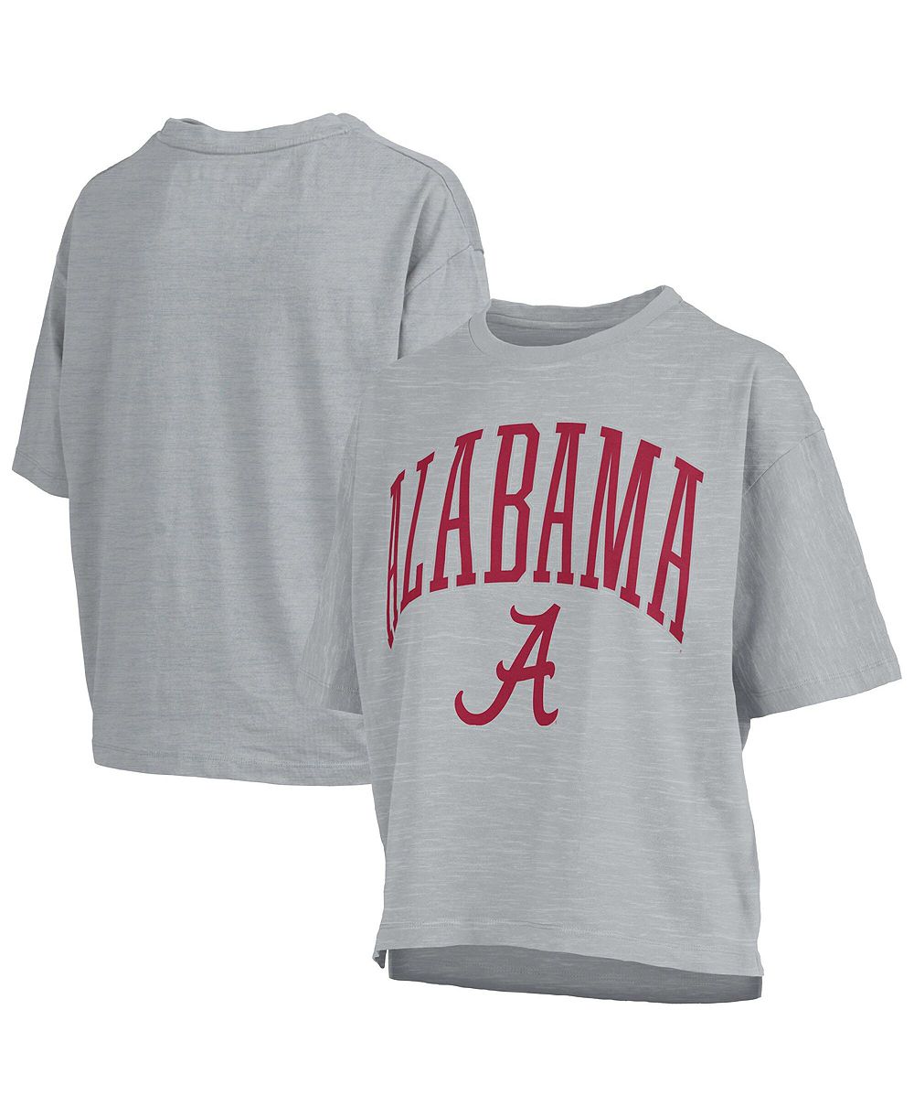 Pressbox Women's Gray Alabama Crimson Tide Nelson T-Shirt