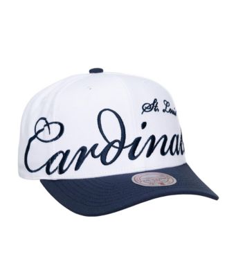 Регулируемая кепка Mitchell & Ness St. Louis Cardinals XL Script Pro Crown для мужчин и женщин