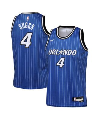 Nike Big Boys and Girls Jalen Suggs Blue Orlando Magic Swingman Icon Edition Jersey