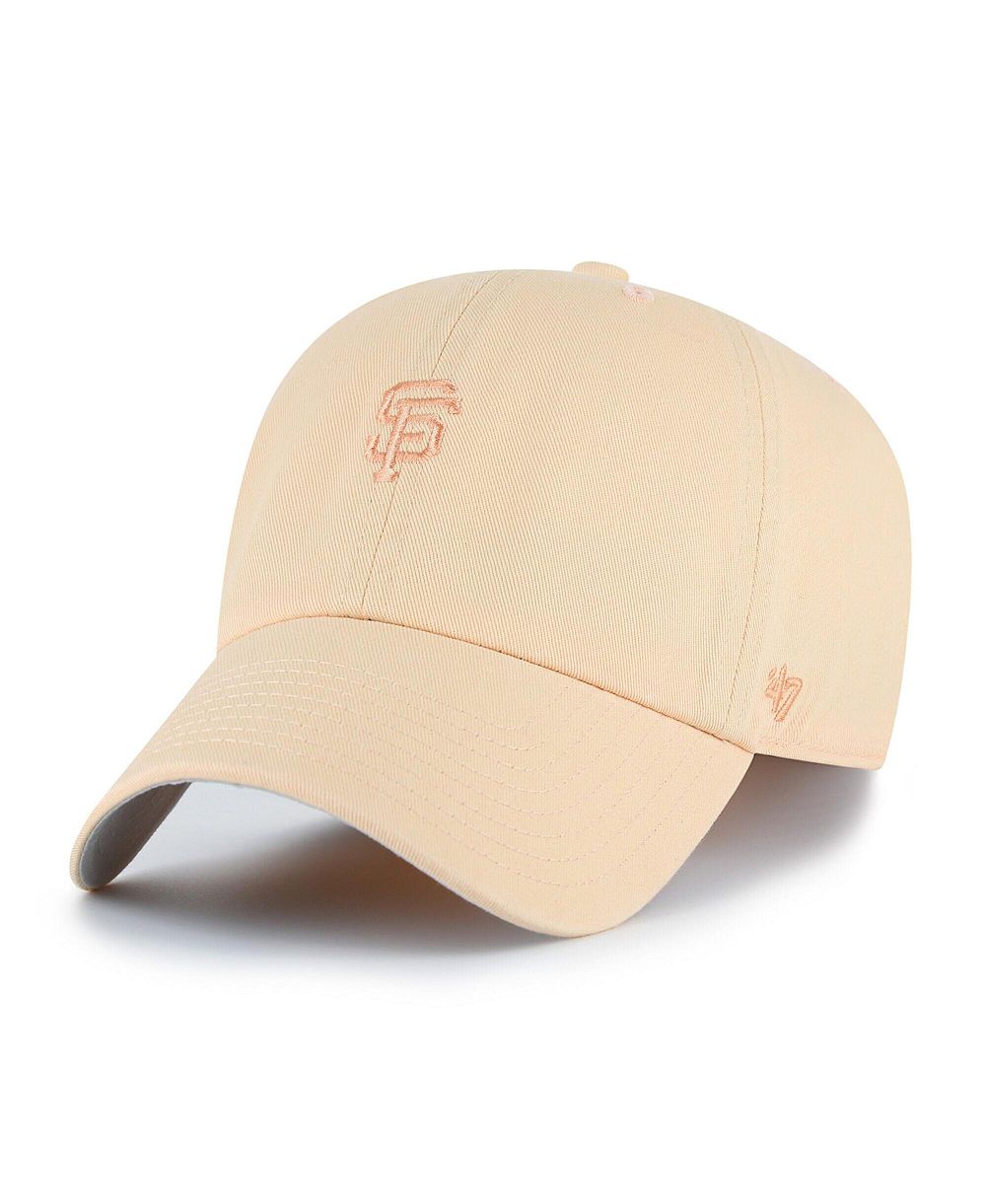 '47 Brand Men's and Women's Orange San Francisco Giants Pastel Clean Up Adjustable Hat
