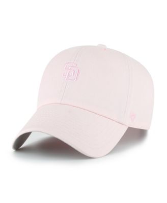 '47 Brand Men's and Women's Light Pink San Diego Padres Pastel Clean Up Adjustable Hat