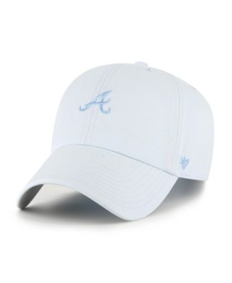 '47 Brand Men's and Women's Light Blue Atlanta Braves Pastel Clean Up Adjustable Hat