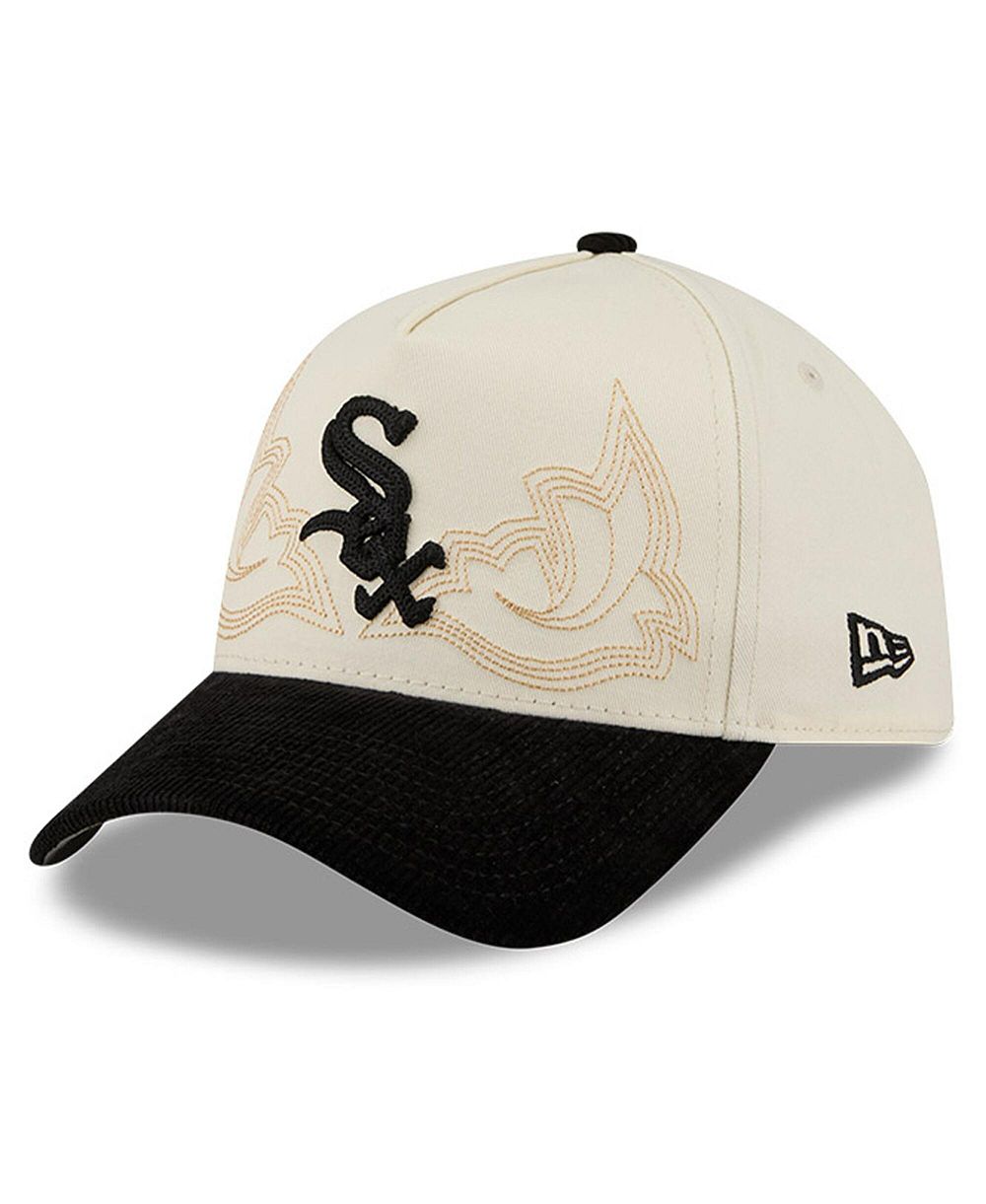 Мужская кепка New Era Chicago White Sox Western Stitch 9FORTY A-Frame Adjustable серая
