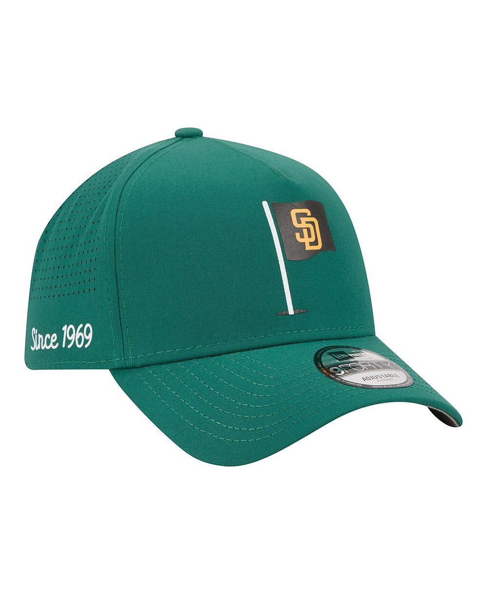 Мужская кепка New Era San Diego Padres Pin Seeker 9FORTY A-Frame Adjustable Green