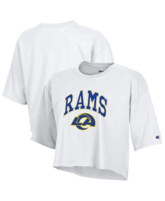 Champion Women's Los Angeles Rams Boyfriend Cropped T-Shirt