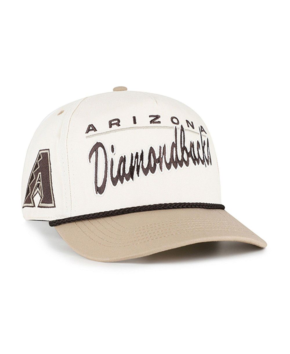 Мужская кепка '47 Brand Arizona Diamondbacks Neutral Terrain Hitch Rope Adjustable Natural/Tan