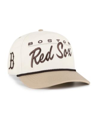 '47 Brand Men's Natural/Tan Boston Red Sox Neutral Terrain Hitch Rope Adjustable Hat