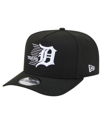 Мужская кепка New Era Black Detroit Tigers Motion A-Frame 9FIFTY Snapback