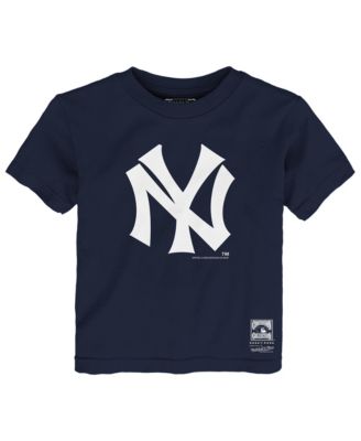 Mitchell & Ness Toddler Navy New York Yankees Retro Logo T-Shirt