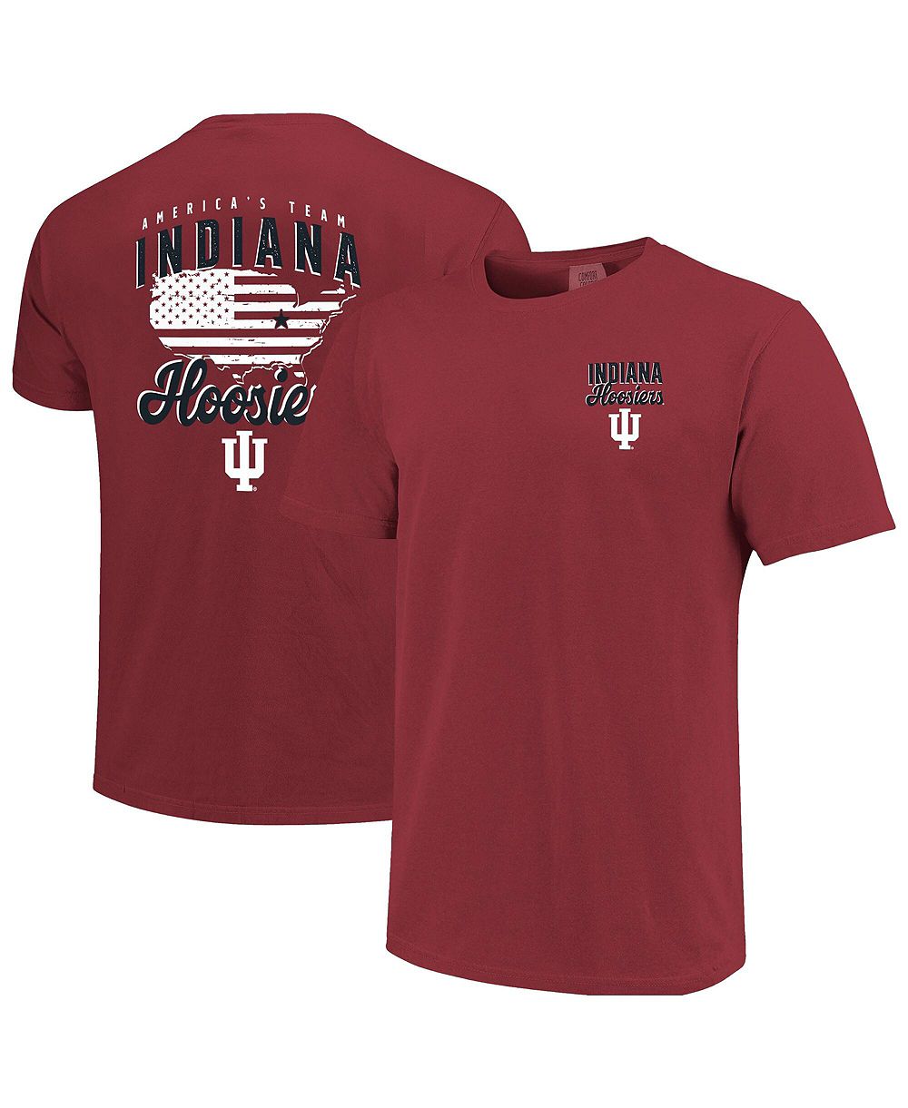 Image One Men's Crimson Indiana Hoosiers America's Team T-Shirt