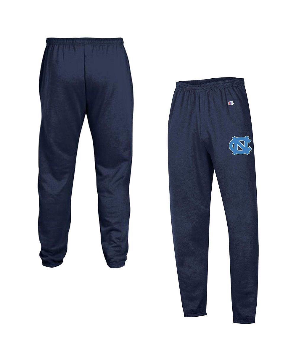 Champion Men's Navy North Carolina Tar Heels Power Blend Banded Fleece Sweatpants