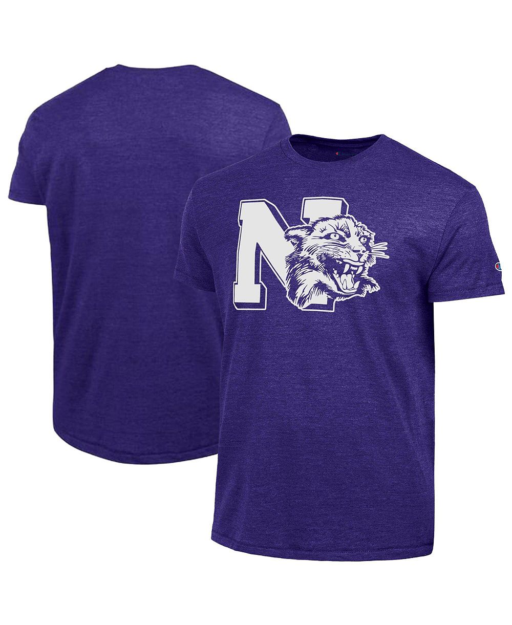 Champion Мужская футболка Northwestern Wildcats Triumph Tri-Blend