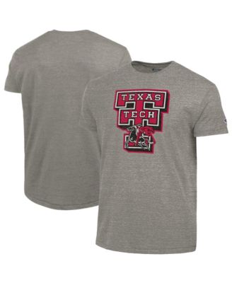 Мужская футболка Champion Charcoal Texas Tech Red Raiders Triumph Tri-Blend
