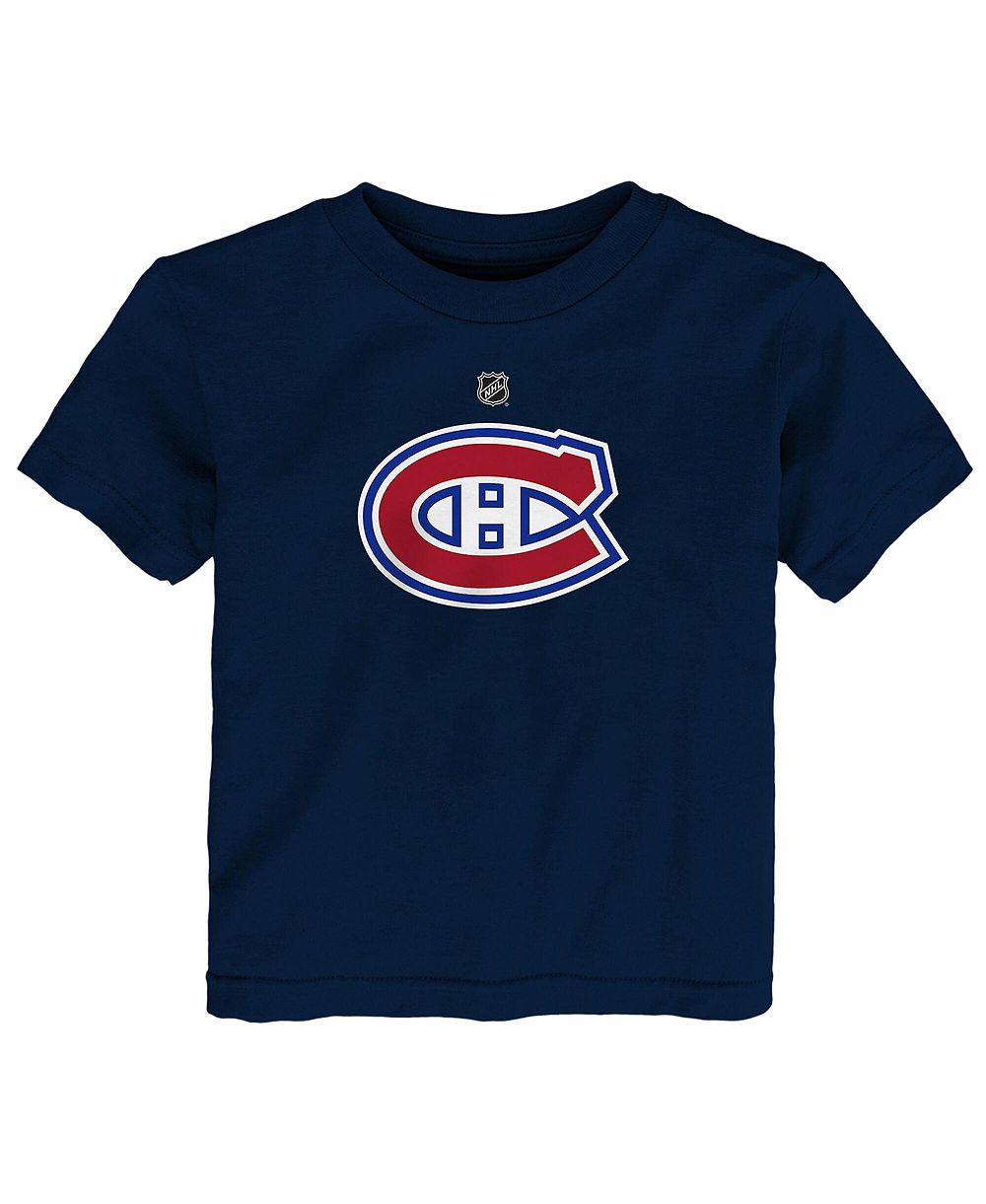 Детская футболка Outerstuff Navy Montreal Canadiens Primary Logo
