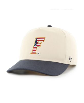 '47 Brand Men's Natural/Navy Florida Gators Americana Flag Hitch Adjustable Hat