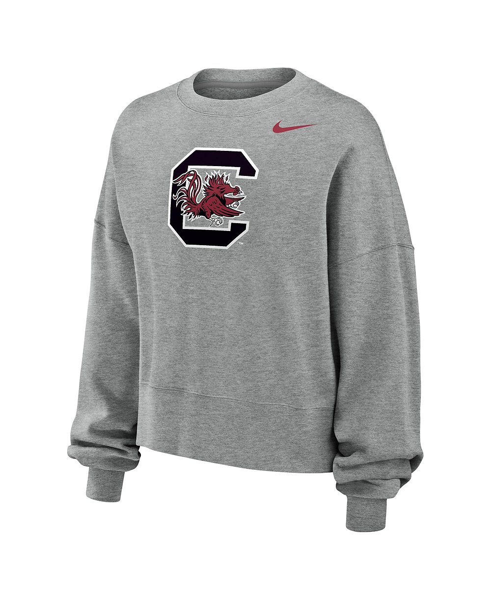 Nike Женская Gray South Carolina Gamecocks Phoenix Fleece Sweatshirt
