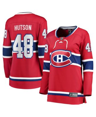 Fanatics Women's Montreal Canadiens Lane Hutson Breakaway Long-Sleeve Jersey