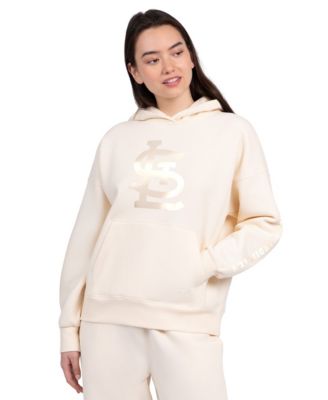 Starter Women's Cream St. Louis Cardinals Pastel Relaxed Hoodie