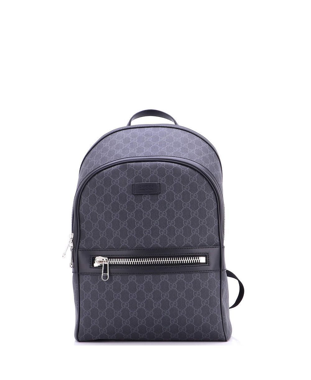 Б/у рюкзак Gucci Medium Front Zip Pocket GG Coated Canvas