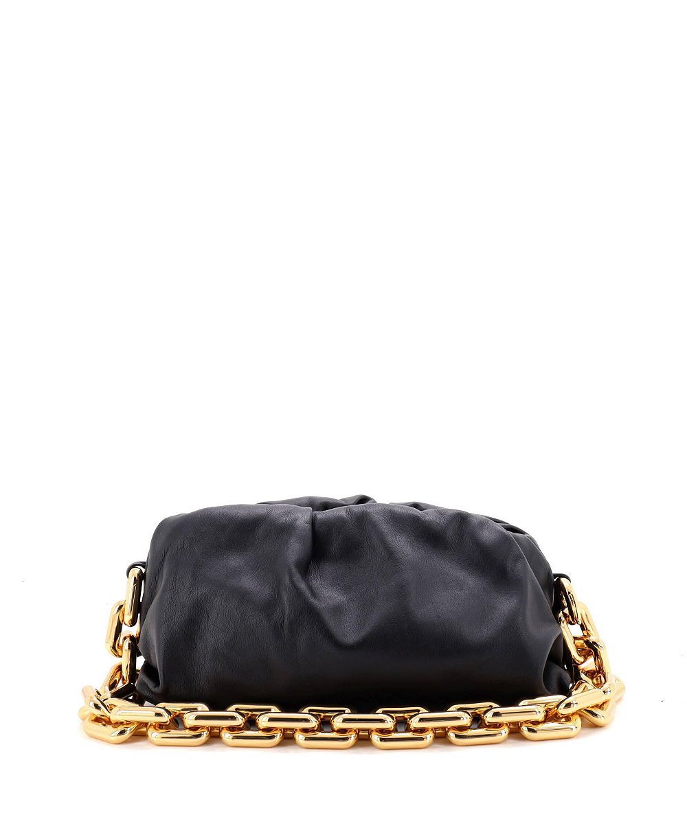 Кожаная сумка Bottega Veneta The Chain Pouch, б/у
