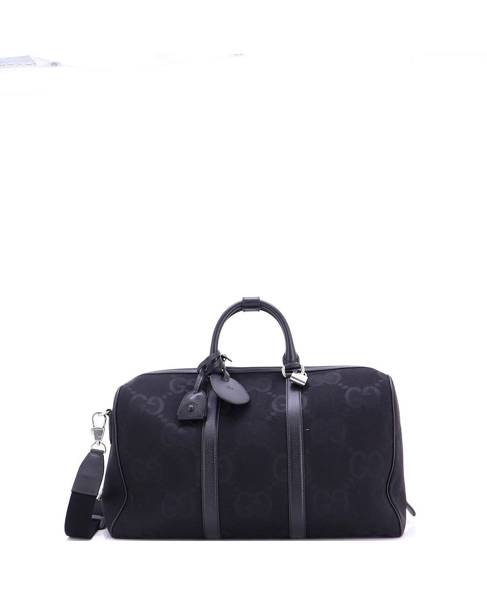 Б/у сумка Gucci Small Convertible Duffle Bag Jumbo GG Canvas