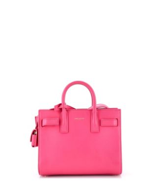 Сумка Pre-Owned Saint Laurent Nano Sac de Jour из кожи